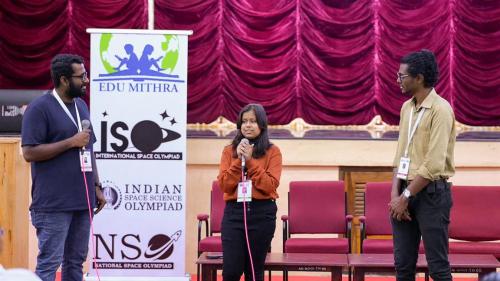 Indian Space Science Olympiad Workshop on Space Science by Edu Mithra